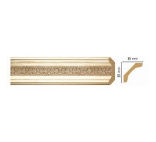 Плинтус потолочный 167s-281 (35х35х2400)/36
