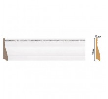 193-60 ШК/20 Плинтус DECOMASTER (70*16*2400 мм) в Рязани