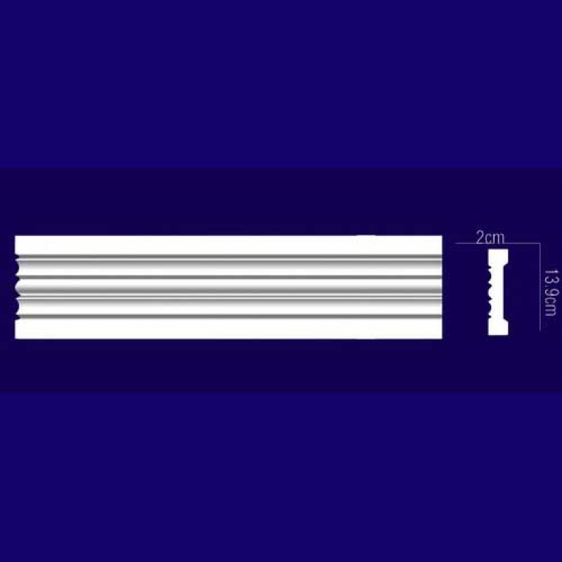 Молдинг без орнамента AD357
