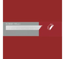 Плинтус потолочный полистиролD418-45 (100)