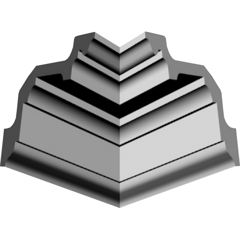 Потолочный плинтус glanzepol GP68