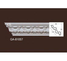 Карниз из полиуретана гладкий 81057 в Рязани