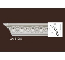 Карниз из полиуретана гладкий 81087 в Рязани