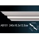 Карниз потолочный гладкий AB101