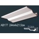 Карниз потолочный гладкий AB177