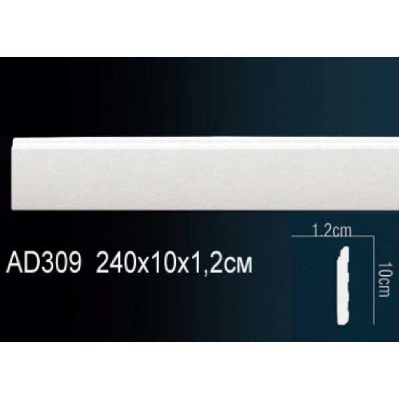 Молдинг гладкий AD309F