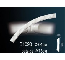Молдинг круговой (бордюр)B1093 в Рязани