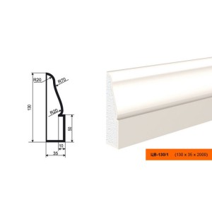 Молдинг ЦВ-130/1