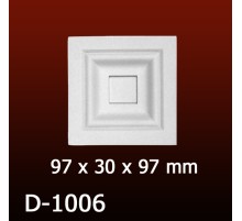 Дверной декор D1006(97*30*97) OptimalDecor в Рязани