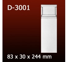 Дверной декор D3001(83*30*244) OptimalDecor в Рязани