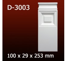 Дверной декор D3003(100*29*253) OptimalDecor в Рязани