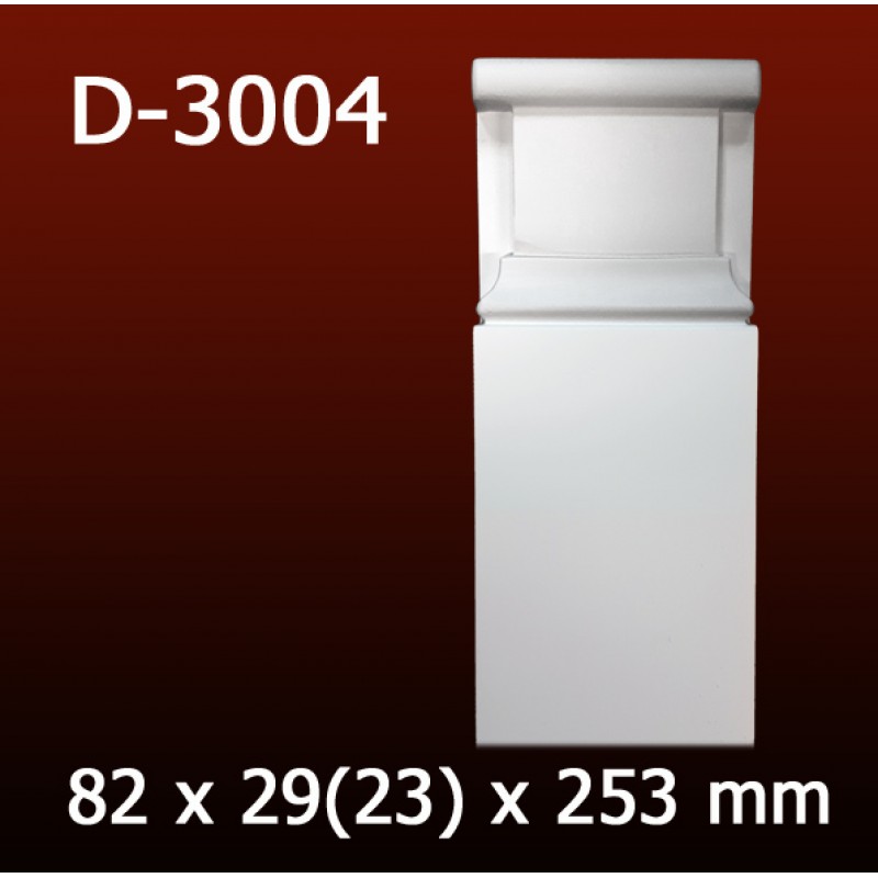 Дверной декор D3004(100*29/23*244) OptimalDecor