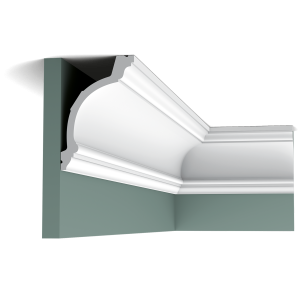 Плинтус потолочный без орнамента C217