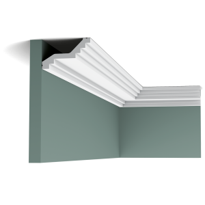 Плинтус потолочный без орнамента C400