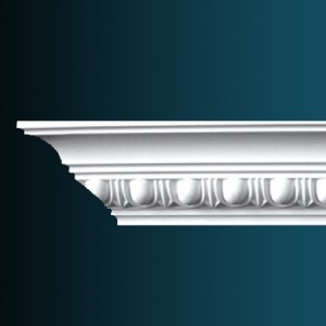 потолочный плинтус с орнаментом Гибкий AA008F в Рязани