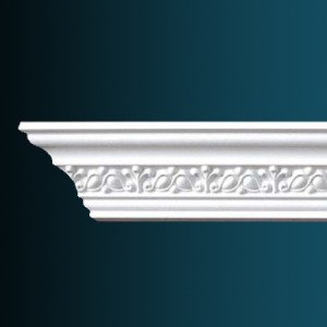 потолочный плинтус с орнаментом Гибкий AA010F в Рязани