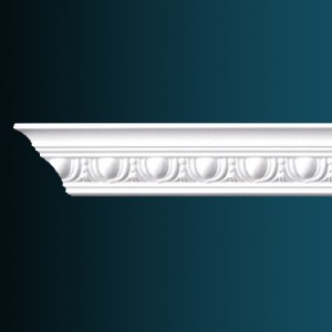 потолочный плинтус с орнаментом Гибкий AA013F в Рязани