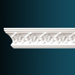потолочный плинтус с орнаментом Гибкий AA019F в Рязани
