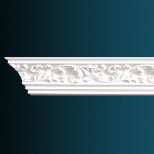 потолочный плинтус с орнаментом Гибкий AA022F в Рязани
