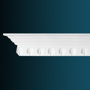 потолочный плинтус с орнаментом Гибкий AA023F в Рязани