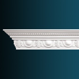 потолочный плинтус с орнаментом Гибкий AA038F в Рязани