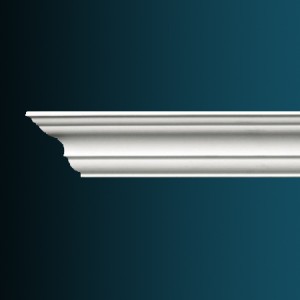 Плинтус потолочный без орнамента Гибкий AB104F в Рязани