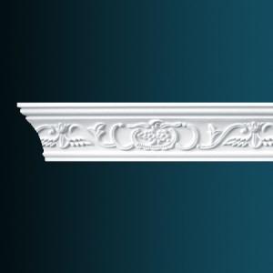 потолочный плинтус с орнаментом AA009 в Рязани