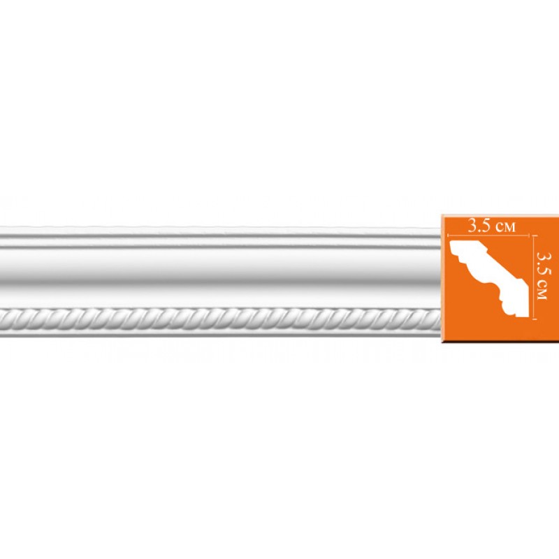 95637/64 плинтус DECOMASTER-2 (35х35х2400мм)