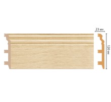D233-71 ШК/8 Плинтус напольн.DECOMASTER(120*23*2400 мм) в Рязани