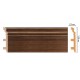 D233-74 ШК/8 Плинтус напольн.DECOMASTER(120*23*2400 мм)