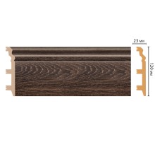 D233-81 ШК/8 Плинтус напольн.DECOMASTER(120*23*2400 мм) в Рязани