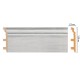 D233-84 ШК/8 Плинтус напольн.DECOMASTER(120*23*2400 мм)