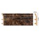 D233-713 ШК/8 Плинтус напольн.DECOMASTER(120*23*2400 мм)