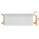 D122-1070 ШК/16 Плинтус напольн.DECOMASTER(78*21*2400 мм)