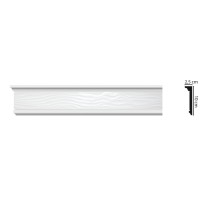 D218/16 Плинтус ДМ(100*25*2000 мм) в Рязани