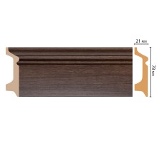 D122-74 ШК/16 Плинтус напольн.DECOMASTER(78*21*2400 мм) в Рязани