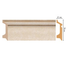 D122-18D ШК/16 Плинтус напольн.DECOMASTER(78*21*2400 мм) в Рязани