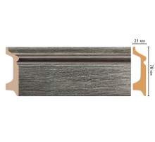 D122-87 ШК/16 Плинтус напольн.DECOMASTER(78*21*2400 мм) в Рязани