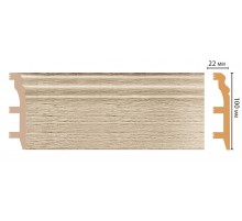 D232-72 ШК/14 Плинтус напольн.DECOMASTER(100*22*2400 мм) в Рязани