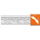 95775/12 FLEXIBLE плинтус DECOMASTER-2 (70х70х2400мм)