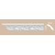 95775/12 FLEXIBLE плинтус DECOMASTER-2 (70х70х2400мм)