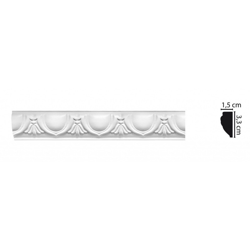 D101A/40 Молдинг ДМ(33*15*2000 мм)