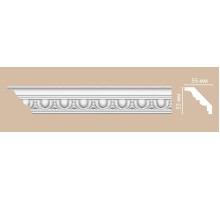95613/16 FLEXIBLE плинтус DECOMASTER-2 (55х55х2400мм)