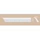95842/30 FLEXIBLE плинтус DECOMASTER-2 (35х35х2400мм)