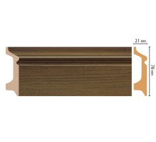 D122-88 ШК/16 Плинтус напольн.DECOMASTER(78*21*2400 мм) в Рязани