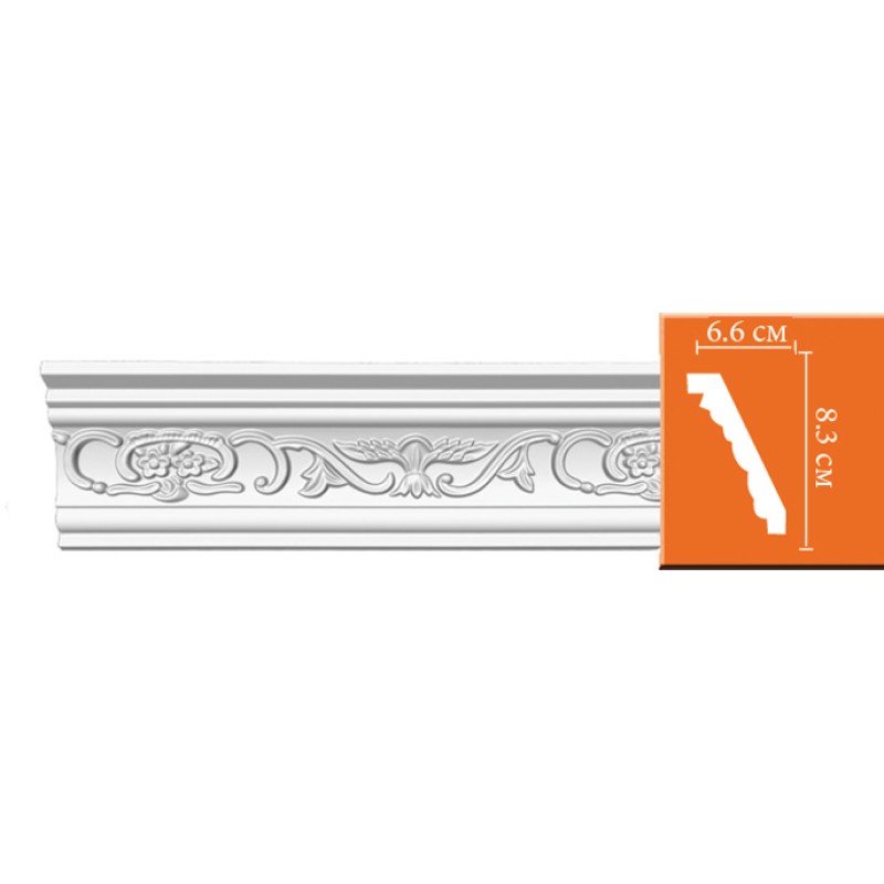 95036/30 плинтус DECOMASTER-2 (83х66х2400мм)