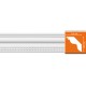 DT 138/17 FLEXIBLE плинтус DECOMASTER-2  (55х55х2400мм)