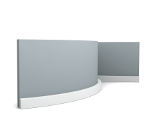 Гибкий напольный плинтус SX194F SQUARE в Рязани
