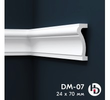 Молдинг из жесткого XPS ПраймДекор HD DM07 в Рязани