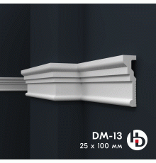 Молдинг из жесткого XPS ПраймДекор HD DM13